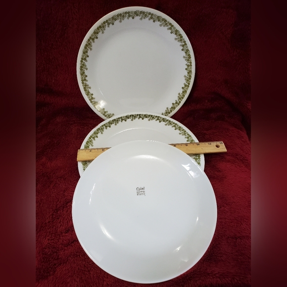 Corelle Corning Crazy Daisy set of 4 Dinner Plates - Picture 2 of 3